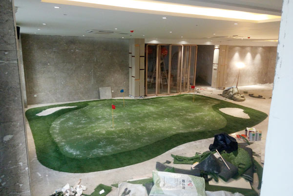 南通某会所迷你高尔夫